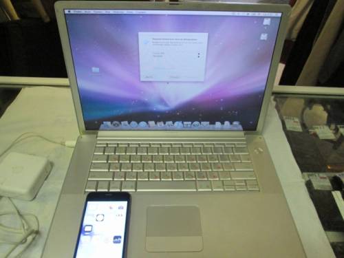 Ноутбук Apple PowerBook G4 оригинал   apple