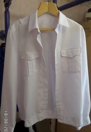 Белая парадная (форменная) рубашка