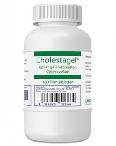 Cholestagel 625mg 180 , Англия, новая упаковка с инструкцией.