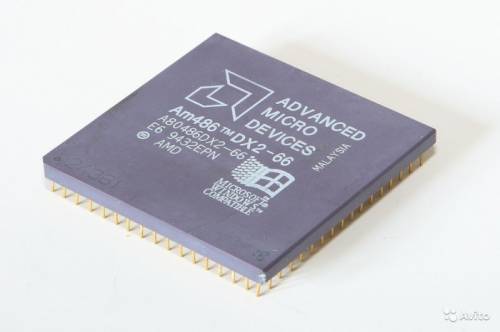 Процессор керамический Am486 DX2-66