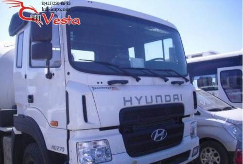 Автобетоносмеситель 7m3на  базе  Hyundai HD 270 ,2013 год в  наличии