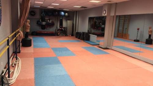 Спортивный зал для занятий фитнесом,боксом.
