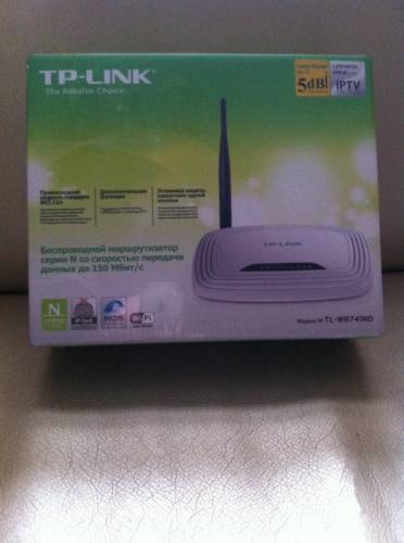 Маршрутизатор tp-link 741nd