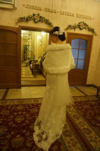 Свадебное платье 46-48размер