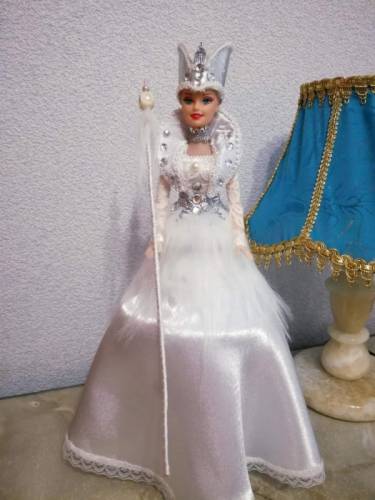 Кукла-шкатулка Снежная королева.