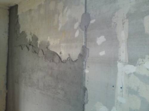 Шпаклевка стен потолка