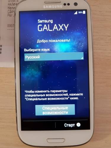 Смартфон Samsung Galaxy S III 16gb