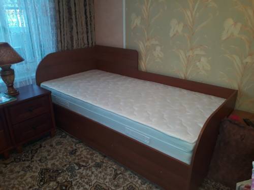 прдам кровать“Дюна1с матрас Салтан  ЭКО90×190