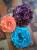 Резиночки,ободки и повязки с цветочным принтом