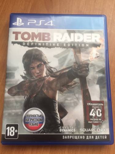 Продам Tomb Raider (Definitive Edition) на PS-4