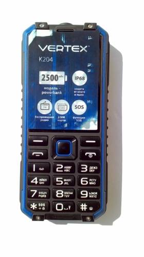 Телефон новый vertex k204