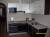 Кухонный гарнитур с фасадами из ЛДСП в аллюминиевой рамке 2,2 м/пог.