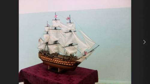 Классическая модель парусного корабля.