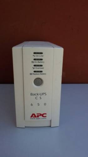 Источники бесперебойного питания APC Back UPS CS 650 BK650EI 