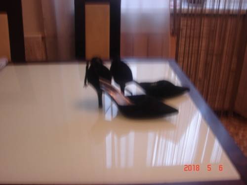 туфли женские черные, на высоком каблуке