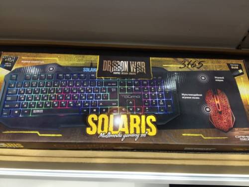 Клавиатура Solaris Dragon War 