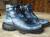 Голубые кожаные ботинки р. 37 Carnaby (Италия)
