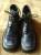Голубые кожаные ботинки р. 37 Carnaby (Италия)