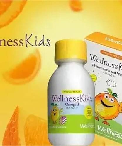 Качественная детская Омега 3 Wellness Kids 