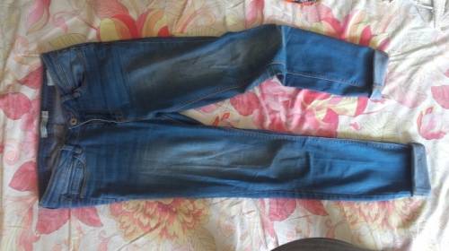 джинсы голубые  42-44 размер 
