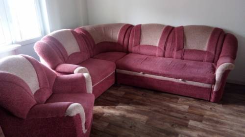 Мягкий диван-уголок  кресло