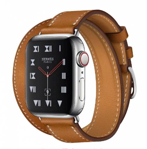 Часы Apple Watch Hermes 4 Double Tour (коричневые)