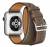 Ремень от часов Apple Watch Hermès Double (серый)