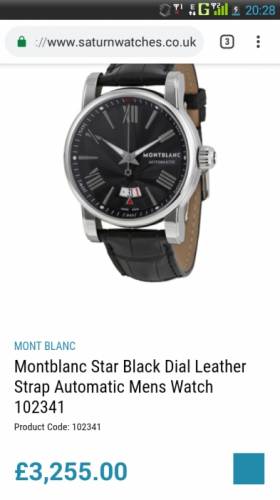 Продам часы Montblanc