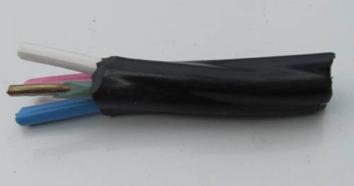 Медный силовой кабель ВВГ 4*2,5-380