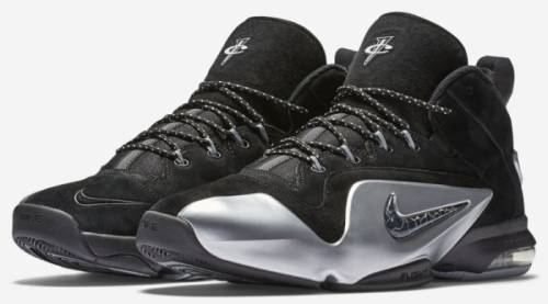 Кроссовки Nike Zoom Penny VI 6 Mens Retro Basketball Lifestyle Shoes Black Silve