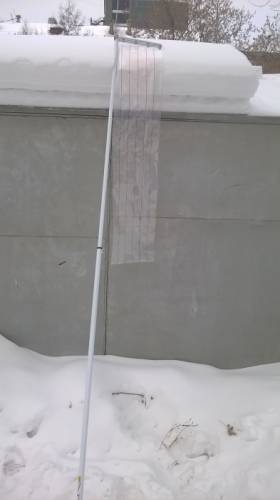Лопата-чудо для очистки снега с крыши.