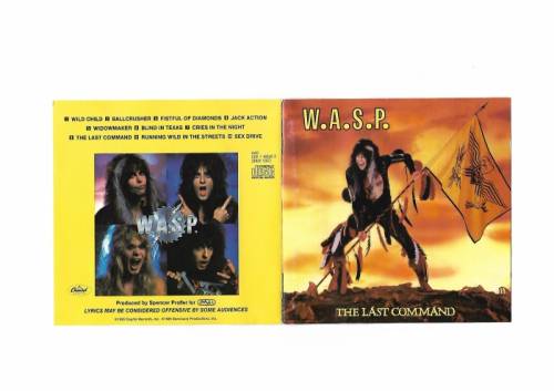 Компакт диски зарубеж.рок-групп(w.a.s.p.-warlock-metallica)формат сд