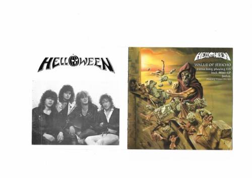 Компакт диски зарубеж.рок-групп(helloween-pretty maids-grave digger-accept)