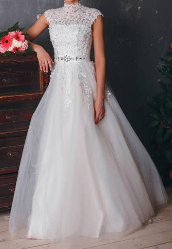 Красивое и удобное свадебное платье