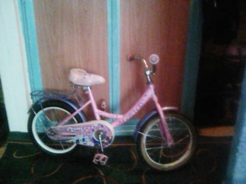 Продается велосипед для девочки.