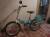 Подростковый велосипед бирюзового цвета