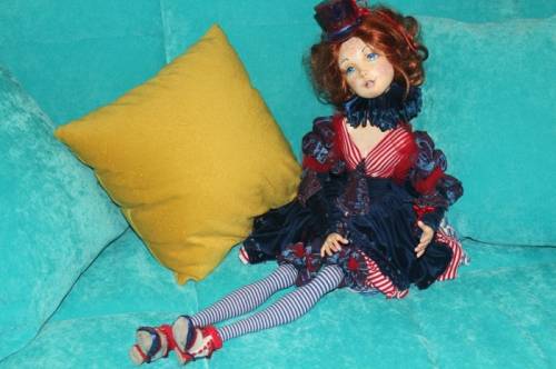 Мастер-класс: Авторская будуарная кукла “Марина“.