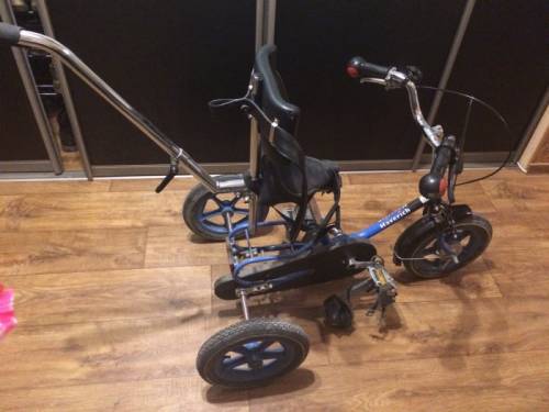 Велосипед для ребёнка с заболеваниями дцп