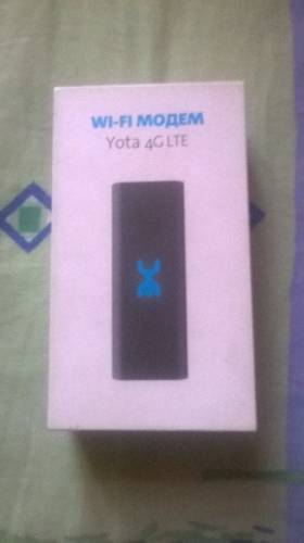 Yota 4G LTE wi-fi модем