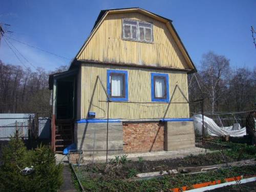 Продаю дачный участок( 4 сотки) с домом и баней в Юматово сады “Шоморт“.