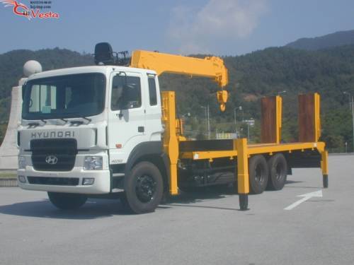 Продается крановая установка CSS900 (19тон) на базе грузовика Hyundai HD320