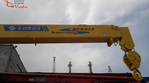 Продается крановая установка Soosan SCS 513(5,5 тонн) 2012 г