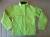 Женская спортивная куртка/ветровка, зеленая, размер S (на M)