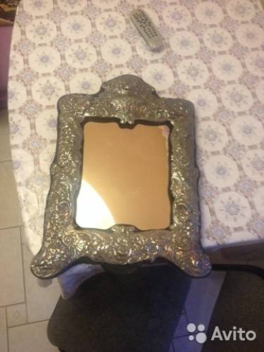 Продам зеркало из серебра