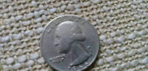 монета перевертыш  Liberty quarter dollar 1966 год 