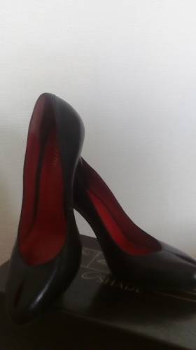 туфли женские чёрные