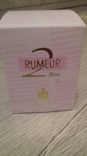 Продаётся парфюм ланвин RUMEUR 2 rose 30 мл. .