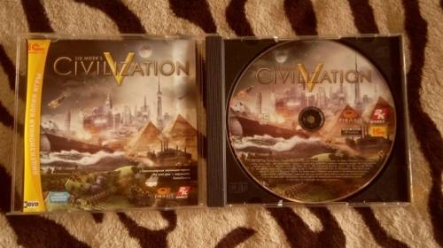 Новый лицензированный диск “Civilization V sid meler