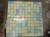 Мозаика Vitra керамогранитная голубо-желтая. Чип 2,5Х2,5 и 5х5
