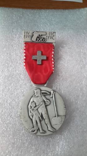 награды медаль Швейцария 1963 год 100 % оригинал цена за один - 550 руб.